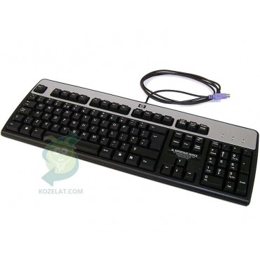Клавиатура HP KB-0316, PS/2IT Keyboard,Silver/Black
