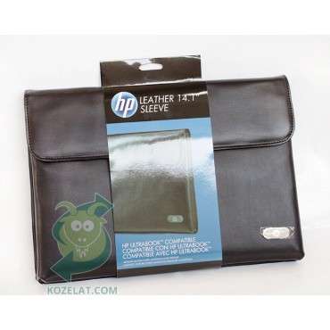 Чанта за лаптоп HP Leather Ultra Portable Sleeve, H4F07AA for Notebook