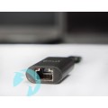 Кабел/преходник Dell USB-C to RJ45 Cable Adapter 1.0Gbps Ethernet