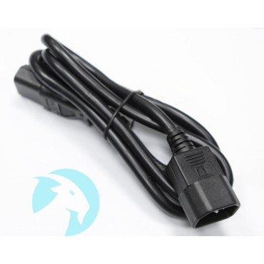 Кабел/преходник Различни марки IEC-320-C14 to IEC-320-C13, Power Extension Cable Кабел/преходник Различни марки IEC-320-C14 to IEC-320-C13, Power Extension Cable