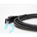 Кабел/преходник StarTech USB A Male to USB A Female