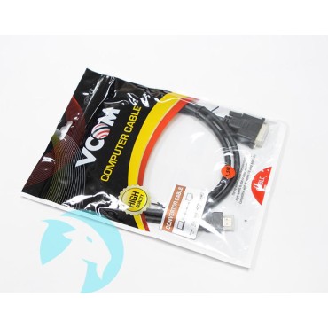 Кабел/преходник VCOM HDMI to DVI-D Cable