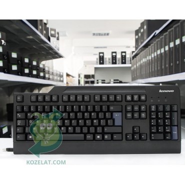 Клавиатура Lenovo SK-8825, Belgian/UK Keyboard,Black