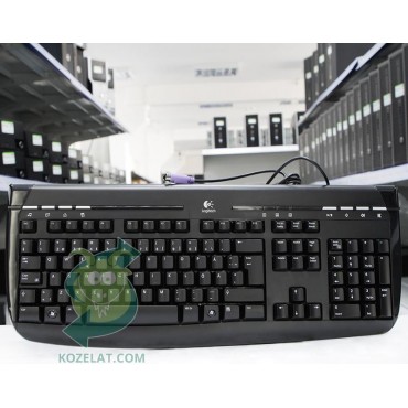 Клавиатура Logitech Internet 350 Keyboard, SWE/FIN Keyboard,Black