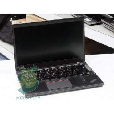 Лаптоп Lenovo ThinkPad T450s с процесор Intel Core i5, 5300U 2300MHz 3MB 2 cores, 4 threads, 4096MB So-Dimm DDR3L, 128 GB 2.5 Inch SSD, 14" 1600x900 WSXGA 16:9