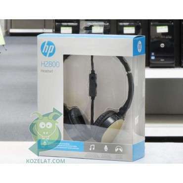 Слушалки HP H2800 Stereo Headset (Black w. Silk Gold), P/N 2AP94AA