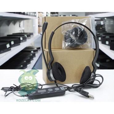 Слушалки Jabra BIZ 2300 Headset Duo, USB P/N 2399-829-109