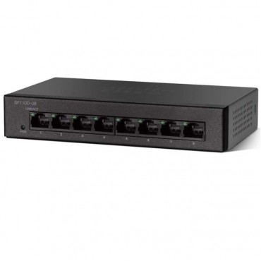 Cisco SF110D-08-EU 8-Port 10/100 Desktop Switch