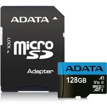 Флаш памет ADATA 128GB MicroSDXC UHS-I CLASS 10 (with adapter)