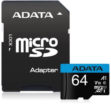 Флаш памет ADATA 64GB MicroSDXC UHS-I CLASS 10 (with adapter)