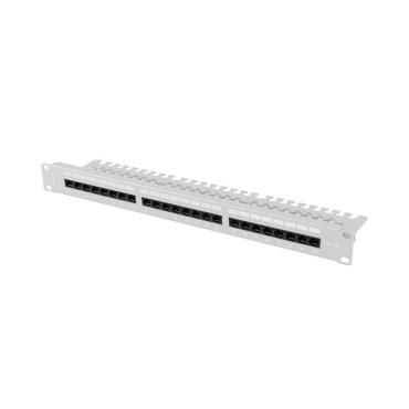 Аксесоар за видеонаблюдение Lanberg patch panel 24 port 1U 19 Аксесоар за видеонаблюдение Lanberg patch panel 24 port 1U 19
