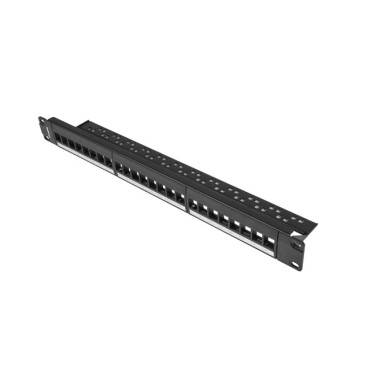 Аксесоар за видеонаблюдение Lanberg patch panel blank 24 port 1U for keystone modules