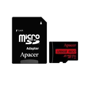 Флаш памети Apacer 128GB microSDHC/SDXC UHS-I U1 V10 A1 (1 adapter) Флаш памети Apacer 128GB microSDHC/SDXC UHS-I U1 V10 A1 (1 adapter)