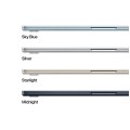 Лаптоп Apple MacBook Air 15.3: Apple M5 chip with 10-core CPU and 10-core GPU