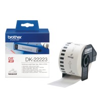 Консуматив Brother DK-22223 White Continuous Length Paper Tape 50mm x 30.48m