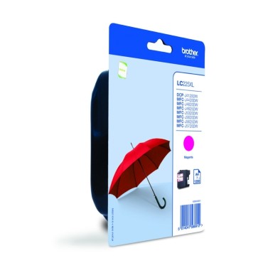 Консуматив Brother LC-225XL Magenta Ink Cartridge Консуматив Brother LC-225XL Magenta Ink Cartridge