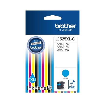 Консуматив Brother LC-525 XL Cyan Ink Cartridge High Yield Консуматив Brother LC-525 XL Cyan Ink Cartridge High Yield
