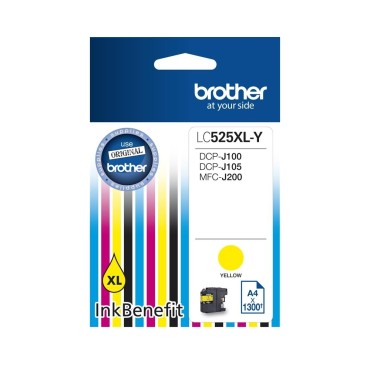 Консуматив Brother LC-525 XL Yellow Ink Cartridge High Yield Консуматив Brother LC-525 XL Yellow Ink Cartridge High Yield