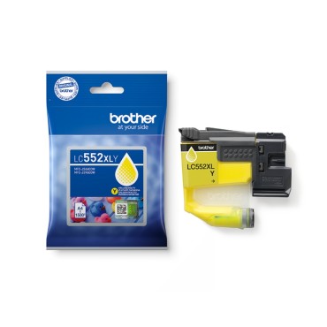 Консуматив Brother LC-552 XL Yellow Ink Cartridge High Yield Консуматив Brother LC-552 XL Yellow Ink Cartridge High Yield