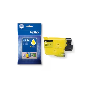 Консуматив Brother LC528Y Yellow Ink Cartridge for MFCJ5010DW/MFCJ5110DW - 5000 page yield
