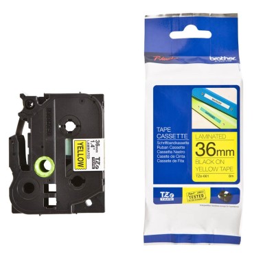 Консуматив Brother TZe-661 Tape Black on Yellow Консуматив Brother TZe-661 Tape Black on Yellow