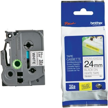 Консуматив Brother TZe-S251 Tape Black on White