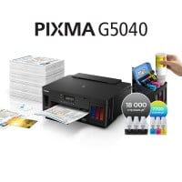 Canon PIXMA G5040 + Dark Fabric Iron-on Transfers A4