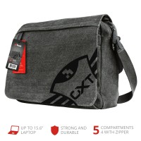 Чанта за лаптоп TRUST GXT 1260 Yuni Messenger Bag, Grey