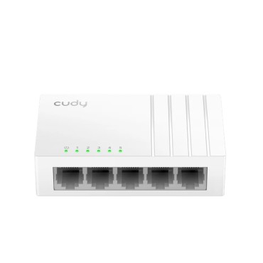 Суич Cudy FS105D 5-Port 10/100 Mbps Desktop Switch Суич Cudy FS105D 5-Port 10/100 Mbps Desktop Switch