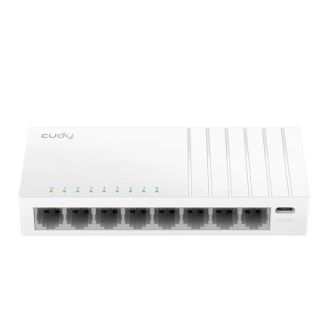 Суич Cudy FS108D 8-Port 10/100 Mbps Desktop Switch Суич Cudy FS108D 8-Port 10/100 Mbps Desktop Switch