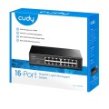 Суич Cudy GS1016E 16-Port Gigabit Light Managed Switch