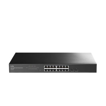 Суич Cudy GS1016ES2 16-Port Gigabit Light Managed Switch with 2 SFP