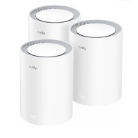 Рутер Cudy M3000 (3-Pack) AX3000 Wi-Fi 6 Mesh 2402Mbps at 5GHz + 574Mbps at 2.4GHz