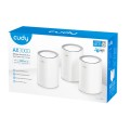 Рутер Cudy M3000 (3-Pack) AX3000 Wi-Fi 6 Mesh 2402Mbps at 5GHz + 574Mbps at 2.4GHz Рутер Cudy M3000 (3-Pack) AX3000 Wi-Fi 6 Mesh 2402Mbps at 5GHz + 574Mbps at 2.4GHz