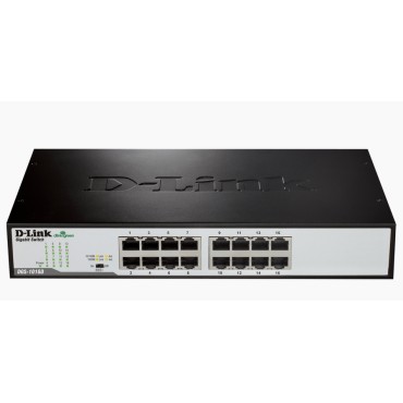 Суич D-Link 16-Port 10/100/1000Mbps Copper Gigabit Ethernet Switch