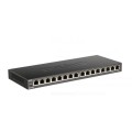 Суич D-Link 16-Port 10/100/1000Mbps Unmanaged Gigabit Ethernet Switch Суич D-Link 16-Port 10/100/1000Mbps Unmanaged Gigabit Ethernet Switch