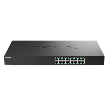 Суич D-Link 16-Port 2.5G Multi-Gigabit Unmanaged Switch