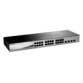 Суич D-Link 24 10/100/1000 Base-T port with 4 x 1000Base-T /SFP ports Суич D-Link 24 10/100/1000 Base-T port with 4 x 1000Base-T /SFP ports
