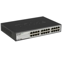 Суич D-Link 24-Port 10/100/1000Mbps Copper Gigabit Ethernet Switch