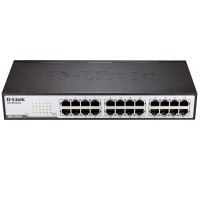 Суич D-Link 24-Port 10/100Mbps Fast Ethernet Unmanaged Switch