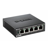 Суич D-Link 5-port 10/100 Metal Housing Desktop Switch