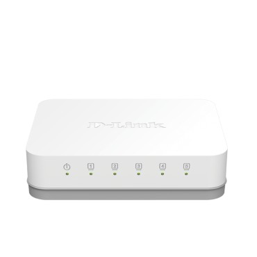 Суич D-Link 5-Port Gigabit Easy Desktop Switch