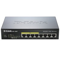 Суич D-Link 8-port 10/100/1000 Desktop Switch w/ 4 PoE Ports