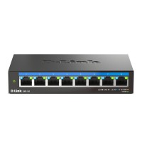 Суич D-Link 8-Port Multi-Gigabit Unmanaged Switch