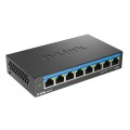 Суич D-Link 8-Port Multi-Gigabit Unmanaged Switch
