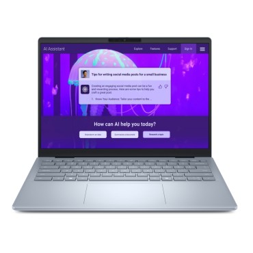 Лаптоп Dell 14 Plus DB14250, Intel Ultra 7 256V (47 TOPS NPU, 8 cores, up to 4.8 GHz)