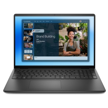 Лаптоп Dell 16 DC16250 + (1920x1200) AG, 300nits, 16GB, 2x8GB, DDR5, 5200 MT/s, 512GB M.2 PCIe, Intel Graphics, Cam, FPR, Wi-Fi 6, Backlit Kb, Ubuntu, Carbon Black, 3Y PS