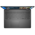 Лаптоп Dell 16 DC16250 + (1920x1200) AG, 300nits, 16GB, 2x8GB, DDR5, 5200 MT/s, 512GB M.2 PCIe, Intel Graphics, Cam, FPR, Wi-Fi 6, Backlit Kb, Ubuntu, Carbon Black, 3Y PS