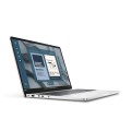 Лаптоп Dell Pro 16 PC16255 + IR Cam and Mic, Wi-Fi 6E, FPR, Backlit Kb, Win 11 Pro, 3Y PS, Platinum silver
