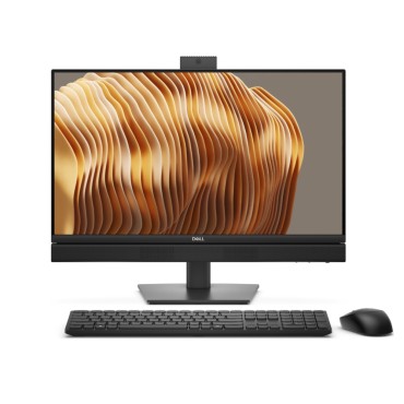 All-in-One компютър Dell Pro 24 All-in-One QC24251 + BT, Wireless Kb & Mouse, Ubuntu, 3Y PS
